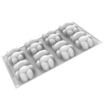 Motllo silicona Teddy Bear x8 68 ml