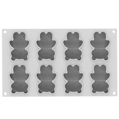 Molde silicona Teddy Bear x8 68 ml