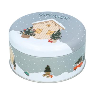 Caja metal Happy Holidays S