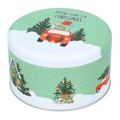 Caja metal Happy Holidays M