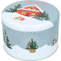 Caja metal Happy Holidays XL
