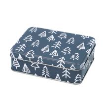 Caja metal Winter gris Abeto