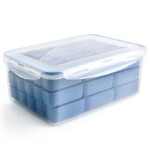 Tupper per a 45 croquetes 3 nivells