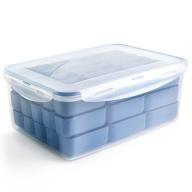 Tupper per a 45 croquetes 3 nivells