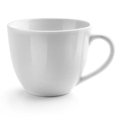 Juego 4 tazas y plato desayuno 310 ml porcelana