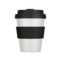 Taza con tapa Ecoffee PLA 180 ml Black