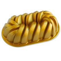 Molde pastel Braided gold Loaf Pan Nordic Ware