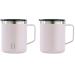 Taza mug trmica cermica Runbott 440 ml rosa