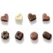 Set 2 moldes bombones corazones y diamantes