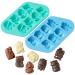 Set 2 moldes bombones Monsters, cats & dogs