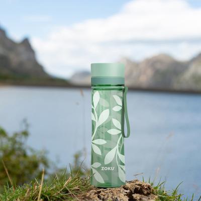 Botella Zoku 400 ml green leaf