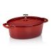 Cazuela oval hierro fundido esmaltada 29 cm, 4 L