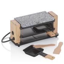 Raclette el�ctrica piedra madera Bedretto 2 p