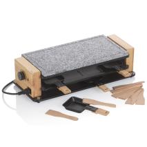 Raclette elctrica piedra madera Bedretto 8 p