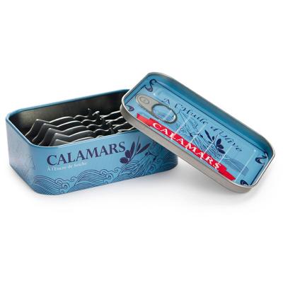 Juego 6 tenedores aperitivo Calamares en lata