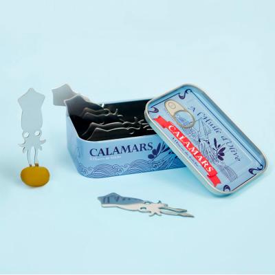 Juego 6 tenedores aperitivo Calamares en lata