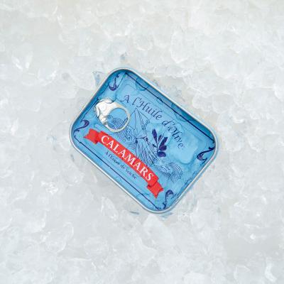 Juego 6 tenedores aperitivo Calamares en lata