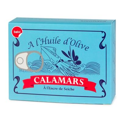 Juego 6 tenedores aperitivo Calamares en lata