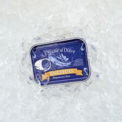 Juego 6 tenedores aperitivo Anchoa en lata