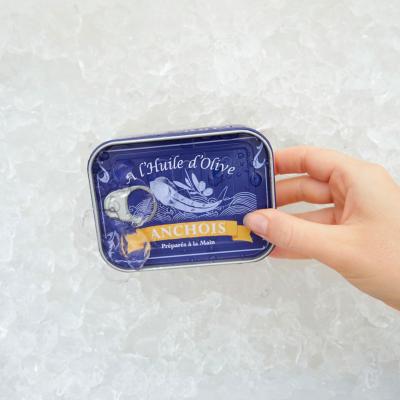 Juego 6 tenedores aperitivo Anchoa en lata