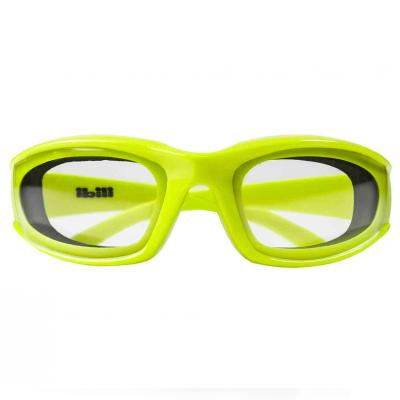 Gafas para cortar cebolla verdes