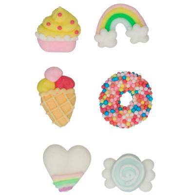 Set 8 decoraciones de azcar Sweet Celebration