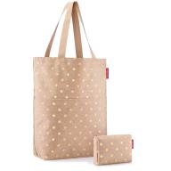 Bolsa compra city set 2 Reisenthel metallic dots