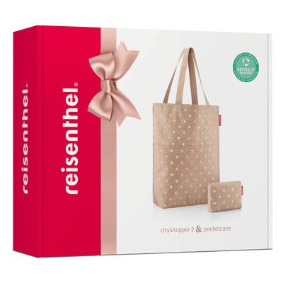 Bolsa compra city set 2 Reisenthel metallic dots