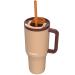 Termo tumbler con pajita Kambukka Rio 950ml almond