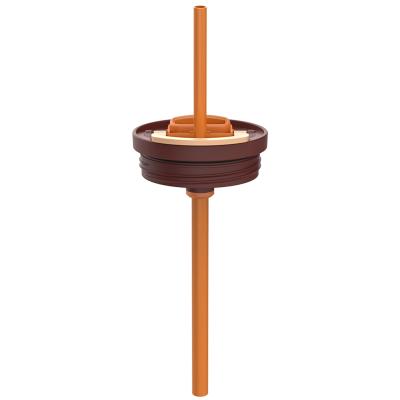 Termo tumbler con pajita Kambukka Rio 950ml almond
