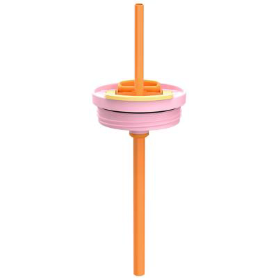 Termo tumbler con pajita Kambukka Rio 950ml pink