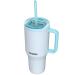 Termo tumbler con pajita Kambukka Rio 950ml coco