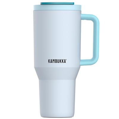 Termo tumbler con pajita Kambukka Rio 950ml coco