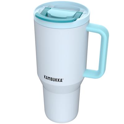 Termo tumbler con pajita Kambukka Rio 950ml coco