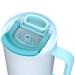 Termo tumbler con pajita Kambukka Rio 950ml coco