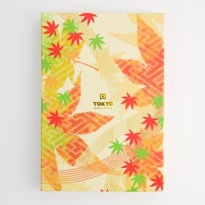 Set 5 pares palillos con 5 soportes hoja Arce