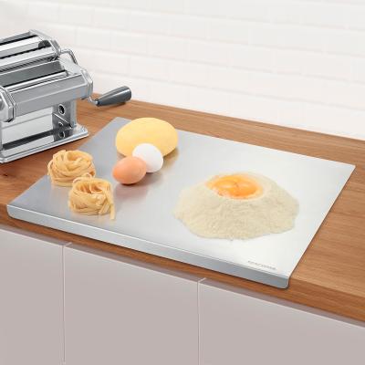 Tabla multifunci�n inox reversible 45x35 cm