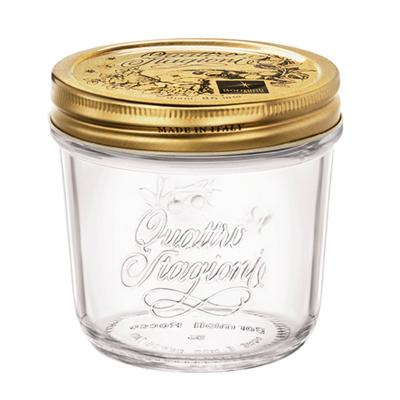 Tarro conservas cristal con tapa 4 estaciones recto