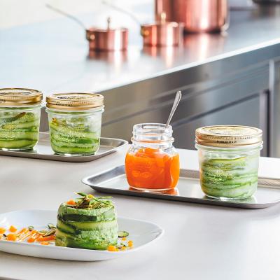 Tarro conservas cristal con tapa 4 estaciones recto