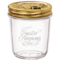 Tarro conservas cristal con tapa 4 estaciones recto