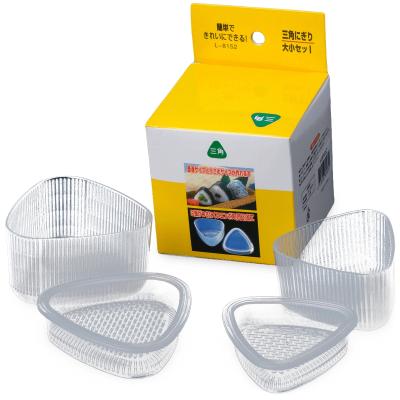 Molde Onigiri x2 6-7 cm transparente