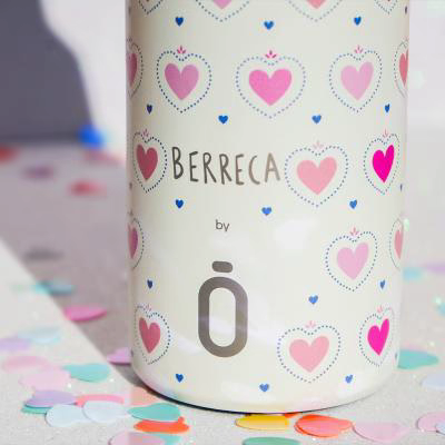 Botella t�rmica cer�mica Runbott Mii 600 ml Hearts