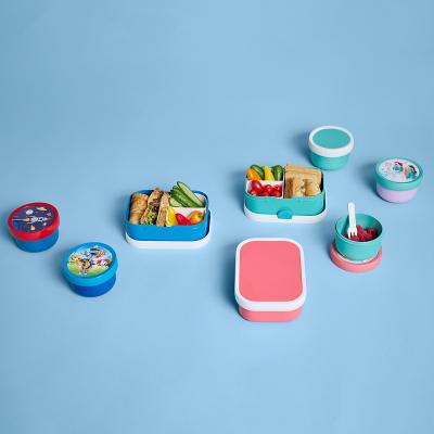 Fiambrera fruta con tenedor 300 ml Stitch