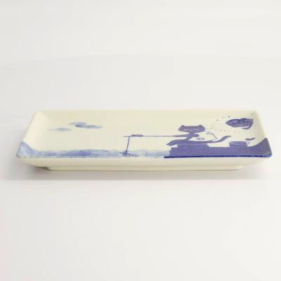 Bandeja gato pescando Neko Maruke 24x12 cm