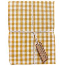 Mantel resinado Square mostaza