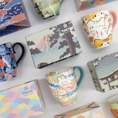 Taza mug Kawaii Animals 340 ml