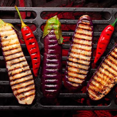 Set barbacoa malet�n 5 piezas