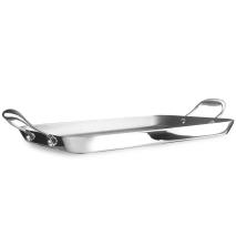 Bandeja Grill Triply Natural acero tricapa 38 cm