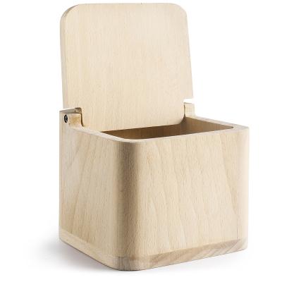Salero madera con tapa Dado