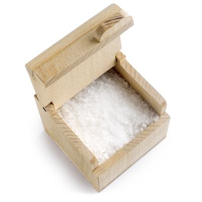 Salero madera con tapa Quadro